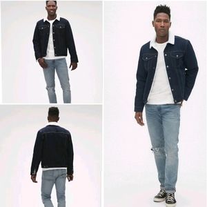 Sherpa-Lined Icon Denim Jacket